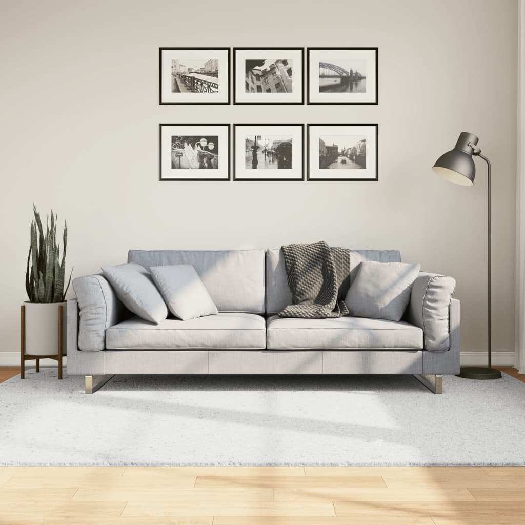 foto del prodotto tappeto oviedo a pelo corto grigio 160x230 cm