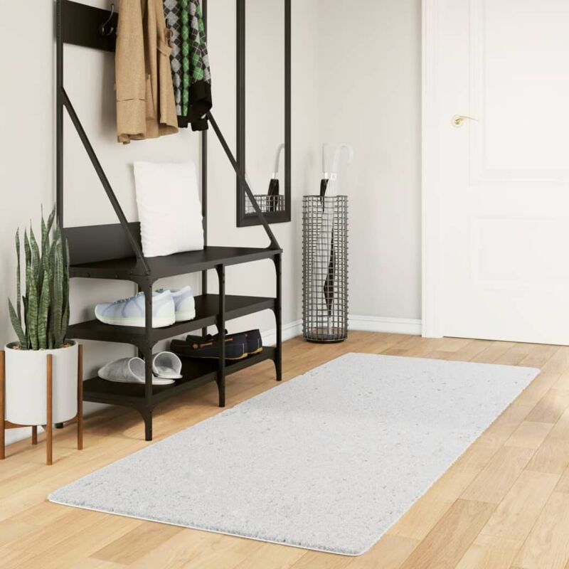 foto del prodotto tappeto oviedo a pelo corto grigio 80x200 cm vidaxl