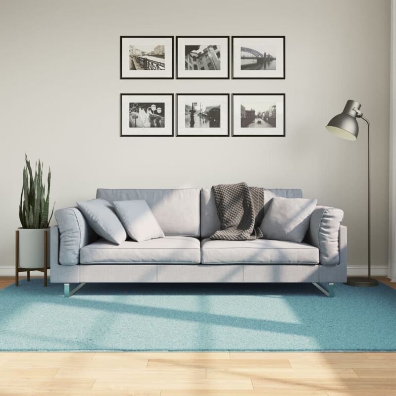foto del prodotto tappeto oviedo a pelo corto verde 160x230 cm vidaxl