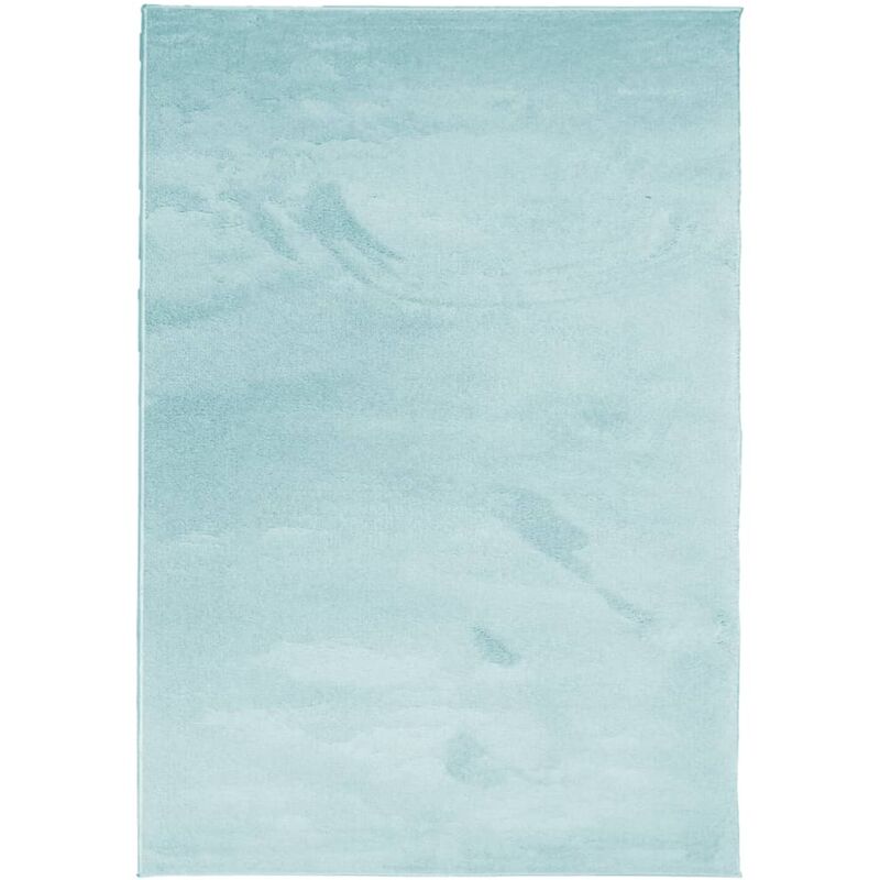 foto del prodotto tappeto oviedo a pelo corto verde 200x200 cm vidaxl