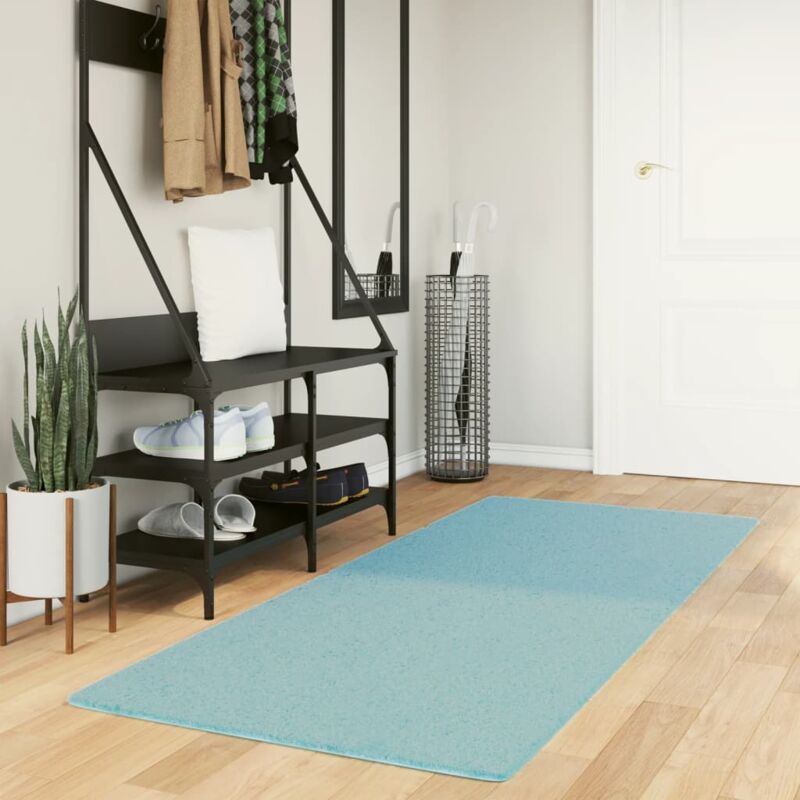 foto del prodotto tappeto oviedo a pelo corto verde 80x200 cm vidaxl