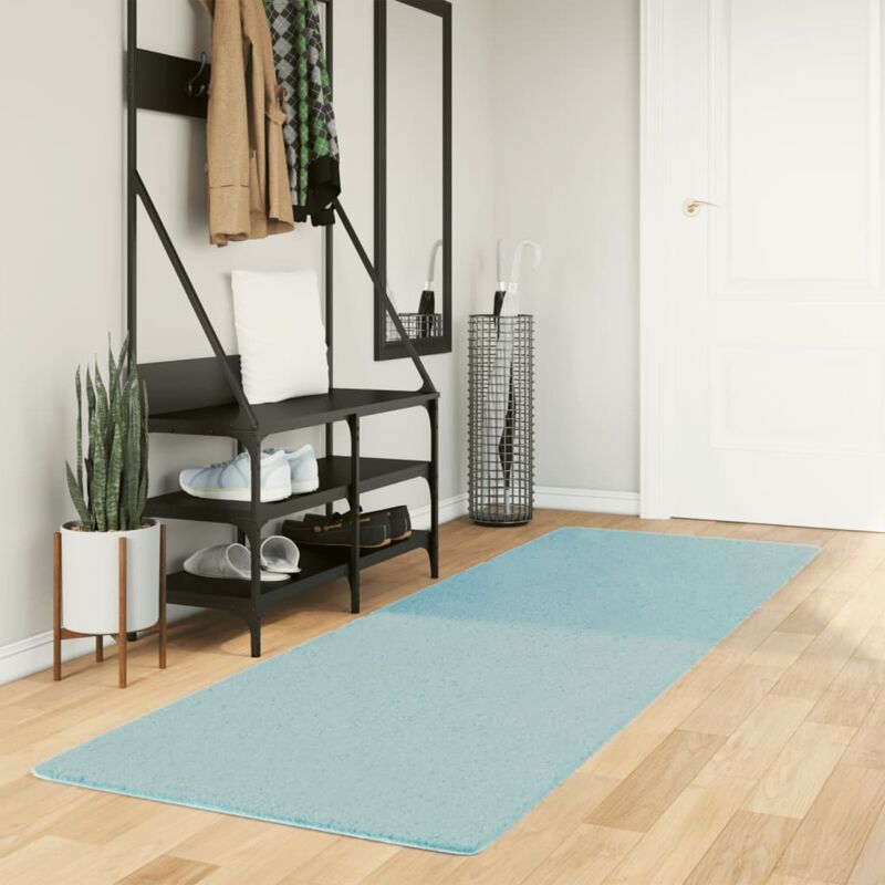 foto del prodotto tappeto oviedo a pelo corto verde 80x250 cm vidaxl