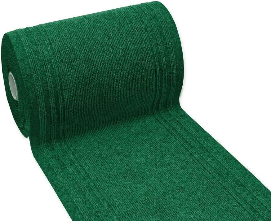 foto del prodotto tappeto passatoia antiscivolo 67x450 cm interno esterno corridoio scala assorbente verde