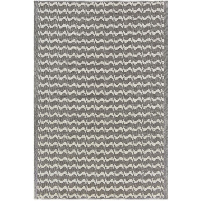 foto del prodotto tappeto per esterni in materiale sintetico grigio rettangolare 120 x 180 cm tumkur