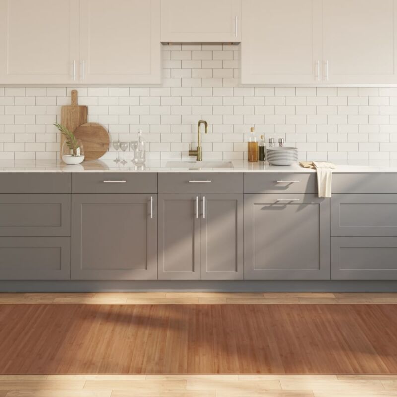 foto del prodotto tappeto rettangolare marrone 100x1000 cm in bamb vidaxl