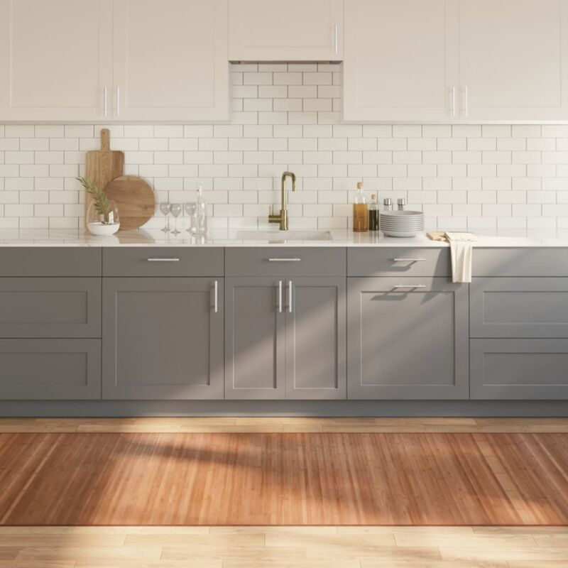 foto del prodotto tappeto rettangolare naturale 100x300 cm in bamb vidaxl