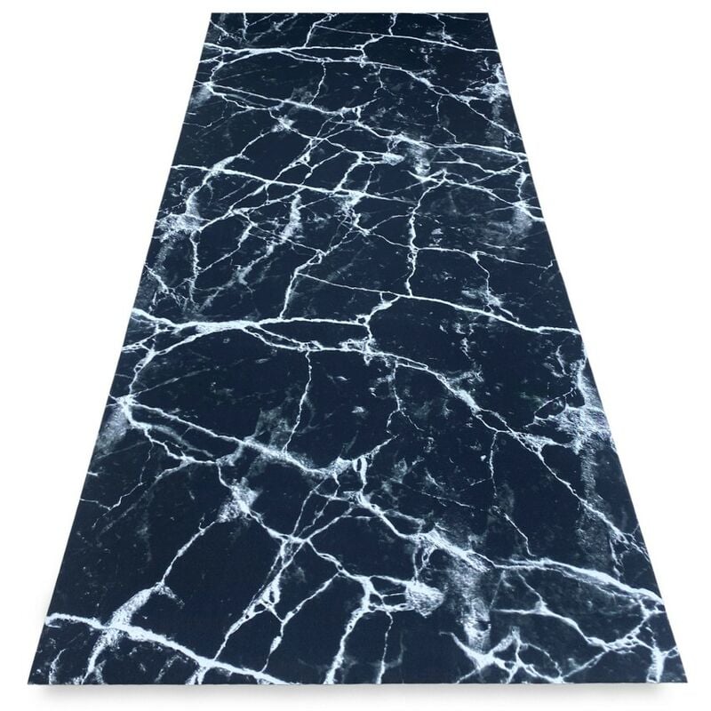 foto del prodotto tappeto runner da cucina passatoia antiscivolo effetto marmo made in italy cm. 50x80