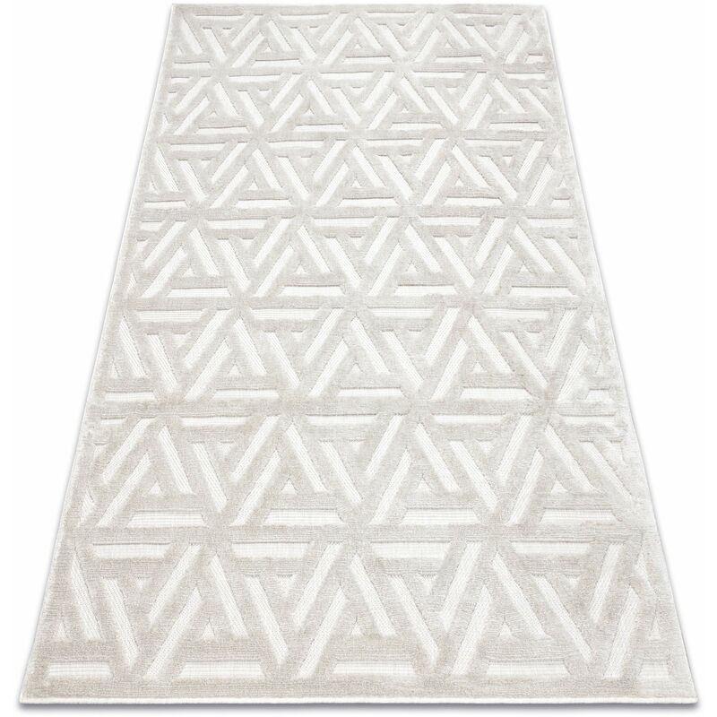 foto del prodotto tappeto santo sizal 58503 geometrica beige beige 140x190 cm