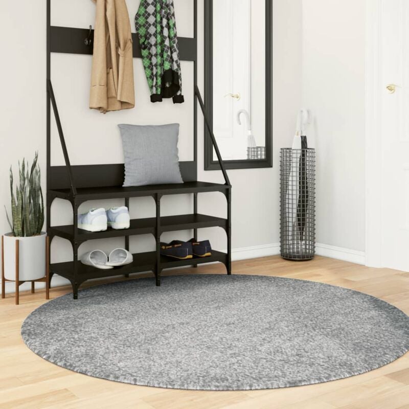 foto del prodotto tappeto shaggy a pelo lungo moderno verde 160 cmcod mxl 114608