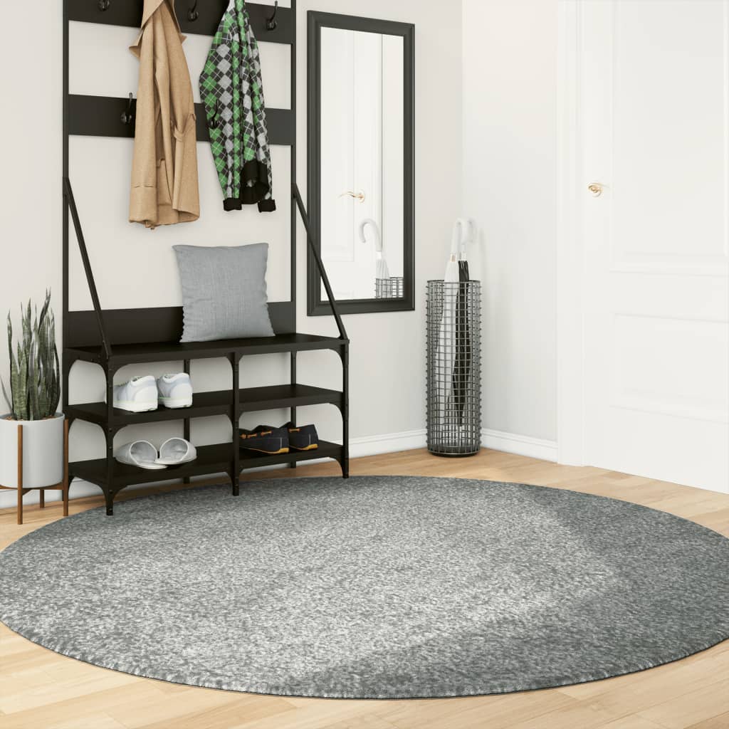 foto del prodotto tappeto shaggy a pelo lungo moderno verde 200 cmcod mxl 90639