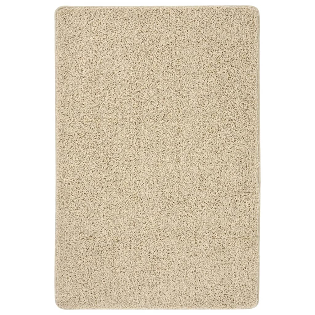 foto del prodotto tappeto shaggy crema 140x200 cm antiscivolo cod mxl 74342