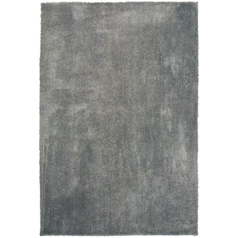 foto del prodotto tappeto shaggy grigio chiaro 140 x 200 cm evren