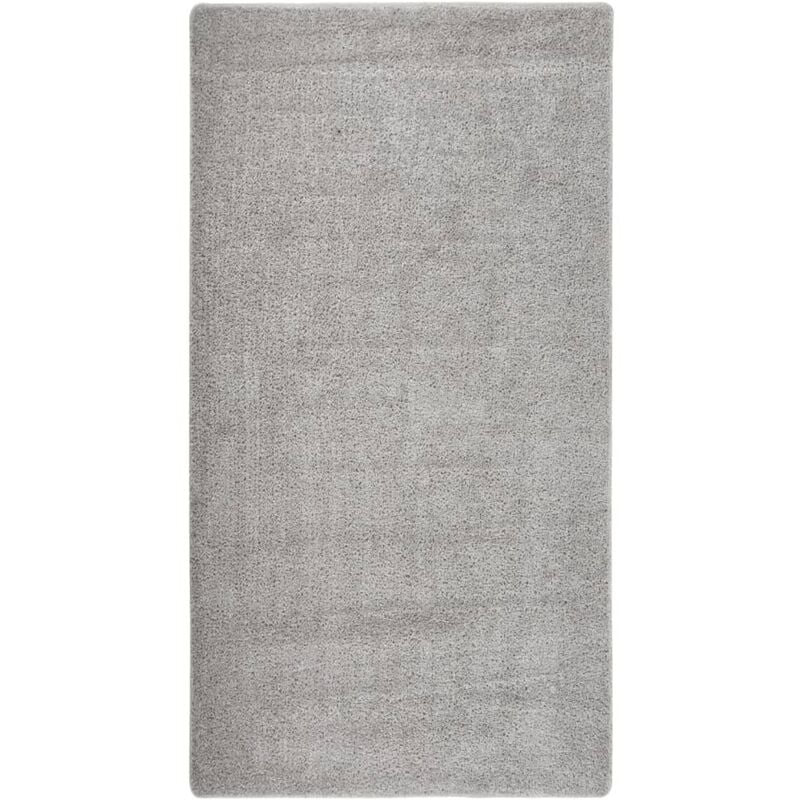 foto del prodotto tappeto shaggy grigio chiaro 80x150 cm antiscivolo - vidaxl