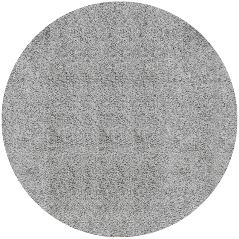 foto del prodotto tappeto shaggy pamplona a pelo lungo moderno grigio 100 cm vidaxl
