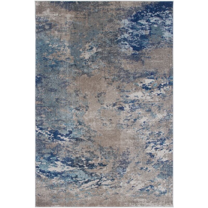 foto del prodotto tappeto soho ecru blu, 290x200 cm