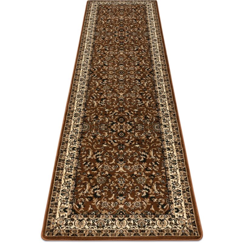 foto del prodotto tappeto, tappeti passatoie royal adr disegno 1745 maro la cucina, il corridoio brown 70x250 cm