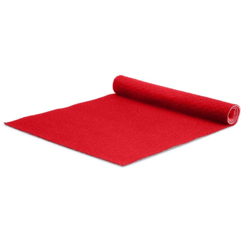 foto del prodotto tappeto torrance larghezza 100 cm spessore 2 mm rosso per metro lineare