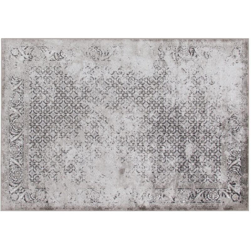 foto del prodotto tappeto ""vintage"" classico antracite, 140x190 cm