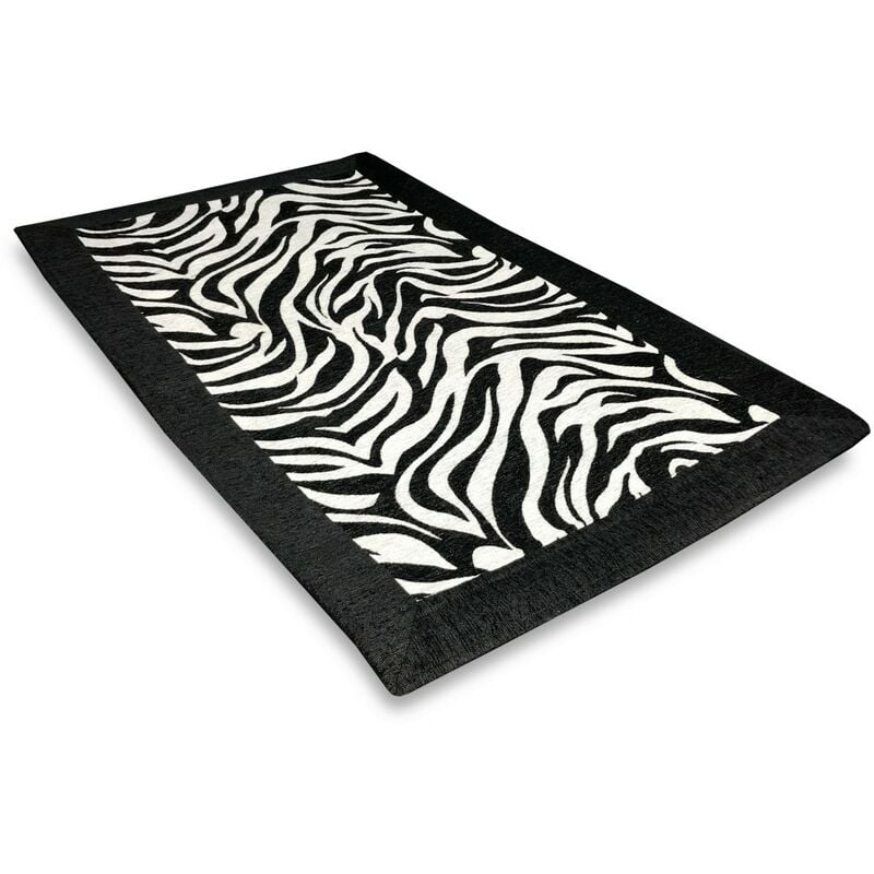 foto del prodotto tappeto zebrato dis. zebra cm. 50x80