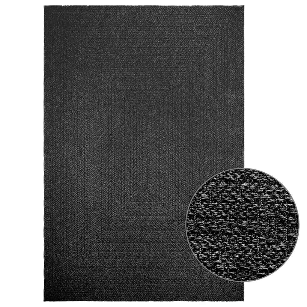 foto del prodotto tappeto zizur antracite 200x290 cm aspetto iuta interni esterni