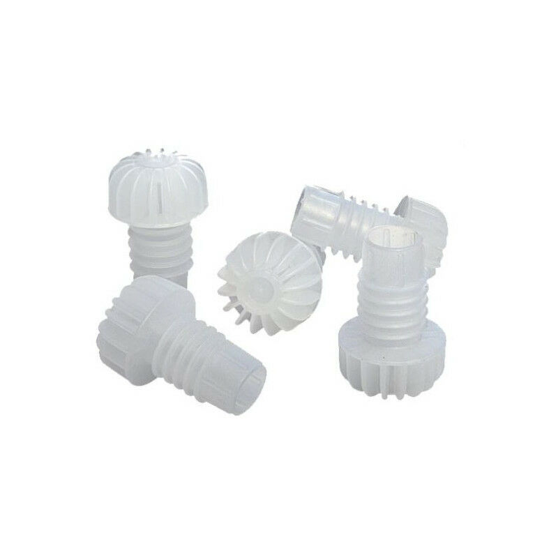 foto del prodotto tappi alettati a fungo pz.100 modello tappo in plastica per vino spumante