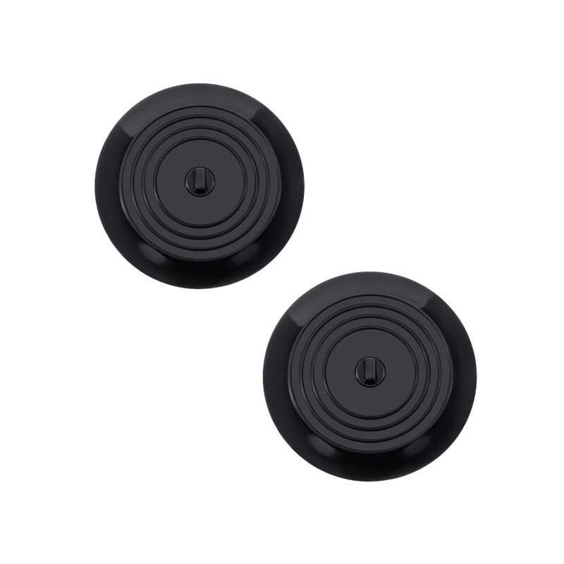 foto del prodotto tappi da bagno tappo per lavello in silicone tappo per lavello da cucina diametro 15 cm per cucine 2 pezzi, nero 