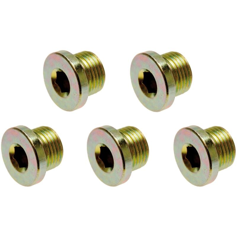 foto del prodotto tappi di scarico olio per 126 m20 x 1,5 mm 5 pz.