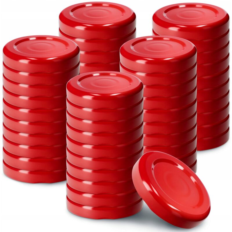 foto del prodotto tappi kadax 50x per barattoli, bottiglie coperchi fi 43, tappi per bottiglie
