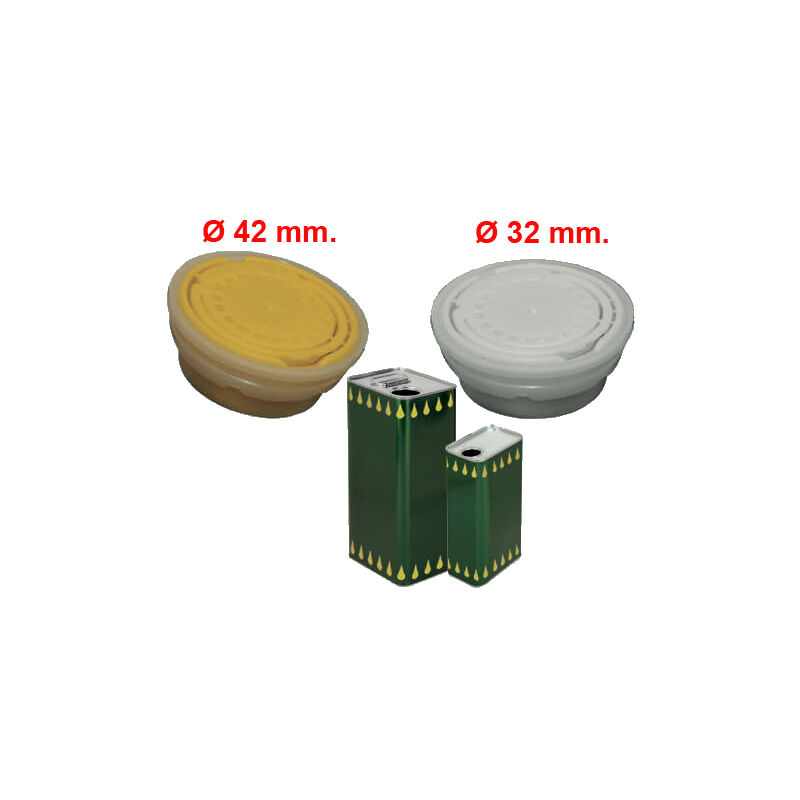 foto del prodotto tappi plastica p lattine d42 cf 10pz