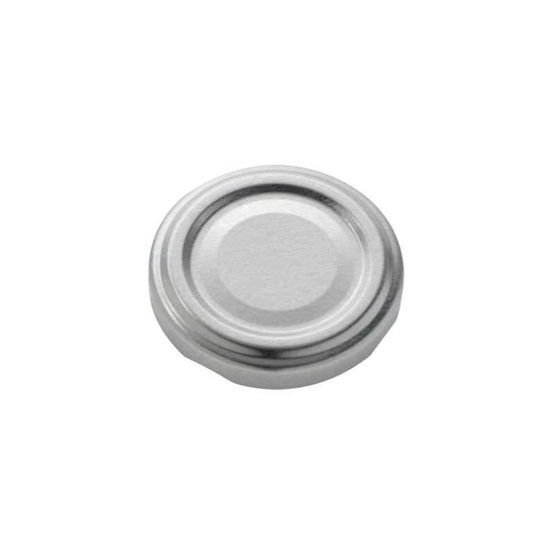 foto del prodotto tappi vasi vetro argento cf.100pz. mm.38