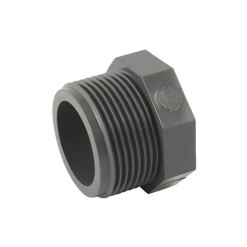 immagine 0 del prodotto tappo a pressione maschio in pvc 12x17 3 8 .
