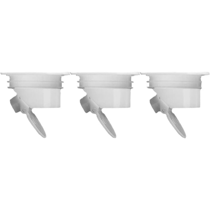 foto del prodotto tappo antiriflusso deodorante da 3 pezzi per scarichi a pavimento, filtri fognari, accessori da bagno
