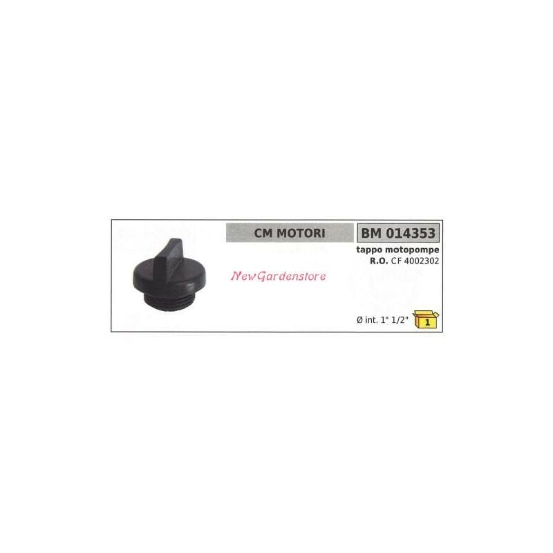 foto del prodotto tappo carburante cm motori motopompa 014353