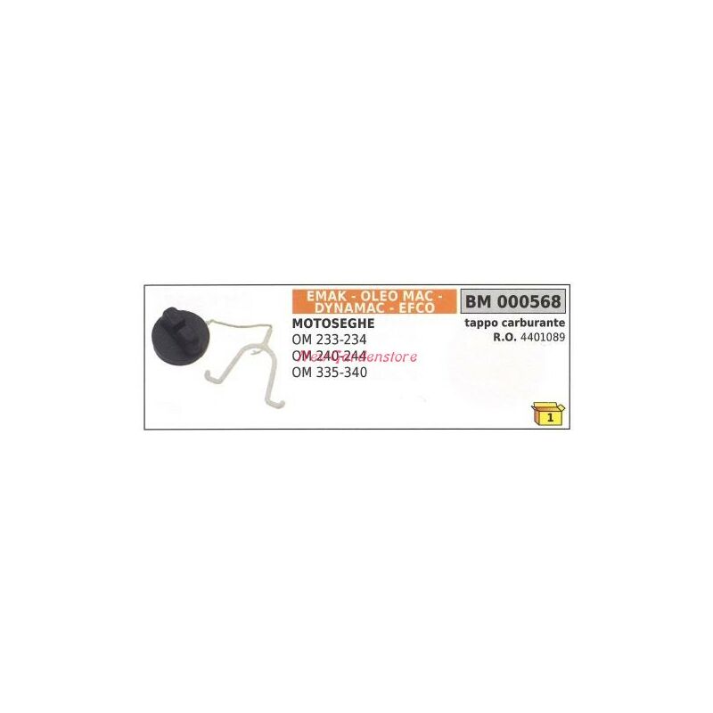 foto del prodotto tappo carburante emak motosega om 233 234 240 244 335 340 000568