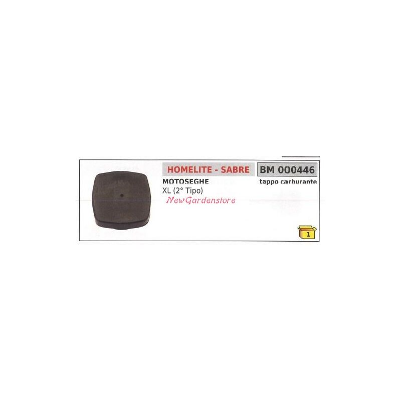 foto del prodotto tappo carburante homelite motosega xl 000446
