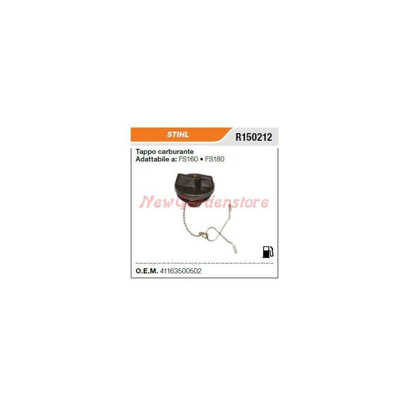 foto del prodotto tappo carburante stihl decespugliatore fs160 180 r150212