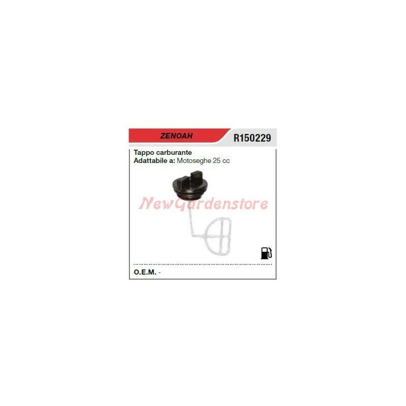foto del prodotto tappo carburante zenoah motosega 25cc r150229