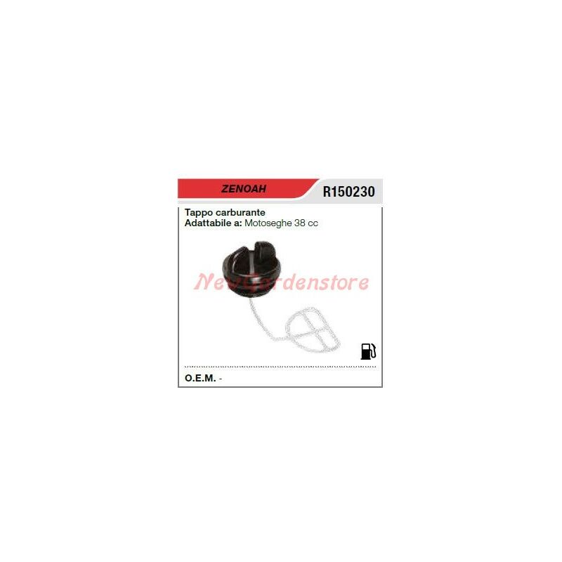 foto del prodotto tappo carburante zenoah motosega 38cc r150230