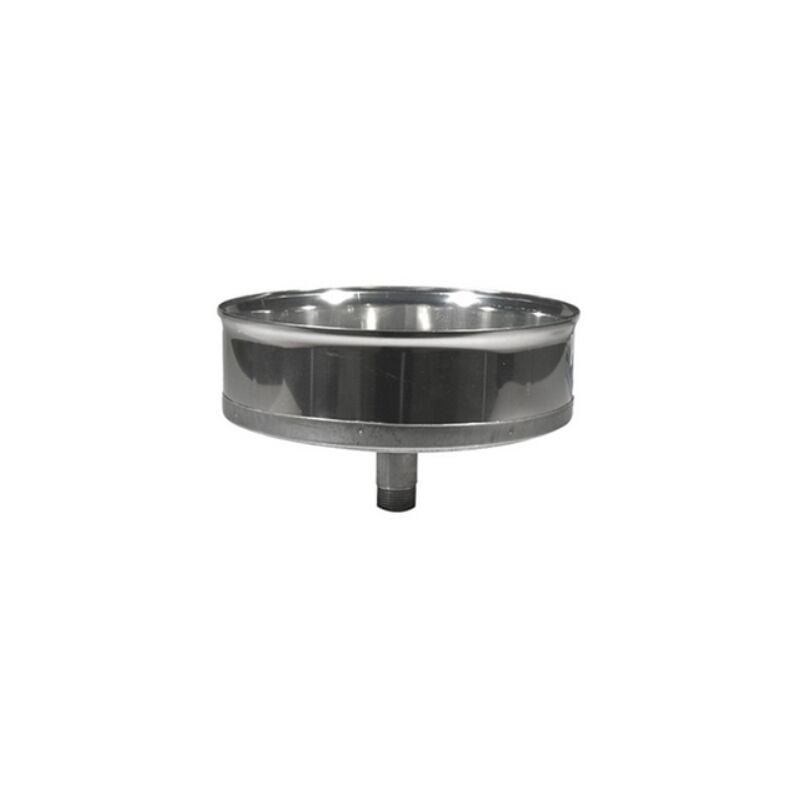 foto del prodotto tappo chiusura acciaio con spurgo diam. 150 dk