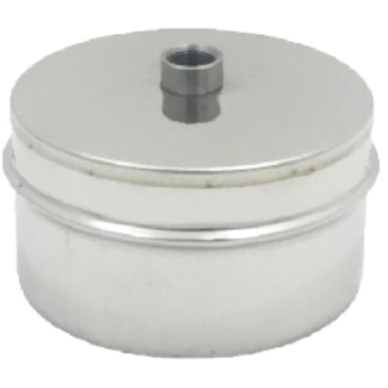 foto del prodotto tappo chiusura in acciaio maschio con spurgo diam. 160