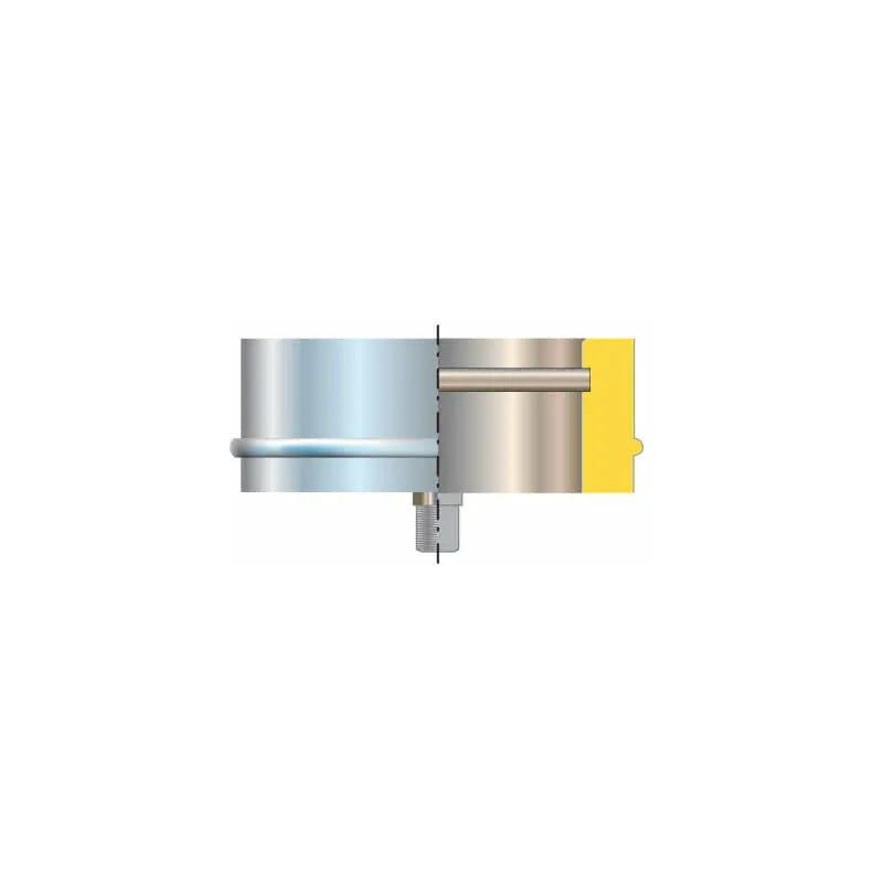 foto del prodotto tappo condensa inox 130 80 doppia parete cordivari
