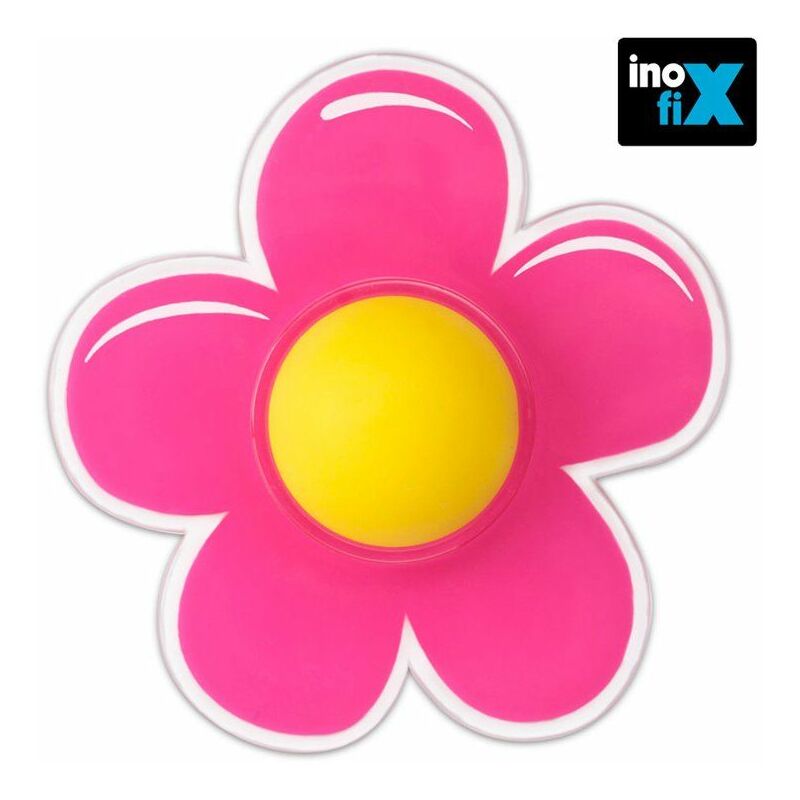 foto del prodotto tappo da muro adesivo fiore rosa inofix