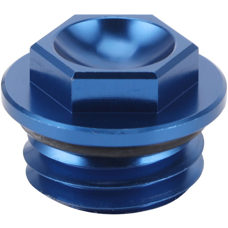 foto del prodotto tappo di riempimento olio tappo a vite coperchio in alluminio cnc adatto per husqvarna tc 85 te 125 300 fe 250 501blu zoternen