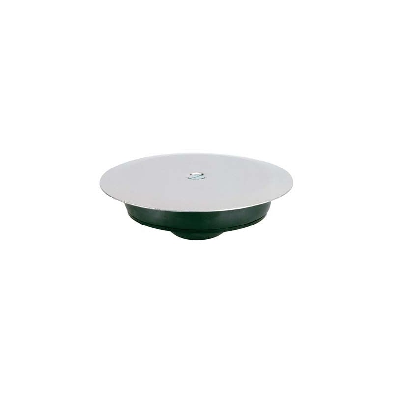foto del prodotto tappo espansione piattello x pozzetto wc pp inox mm 120