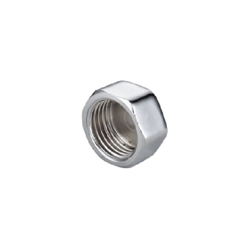foto del prodotto tappo femmina in ottone cromo ibp 1 2 ibp