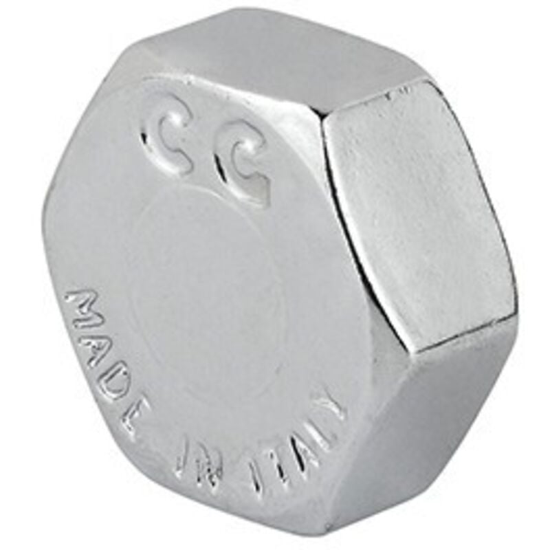 foto del prodotto tappo femmina ottone cromo 3 4