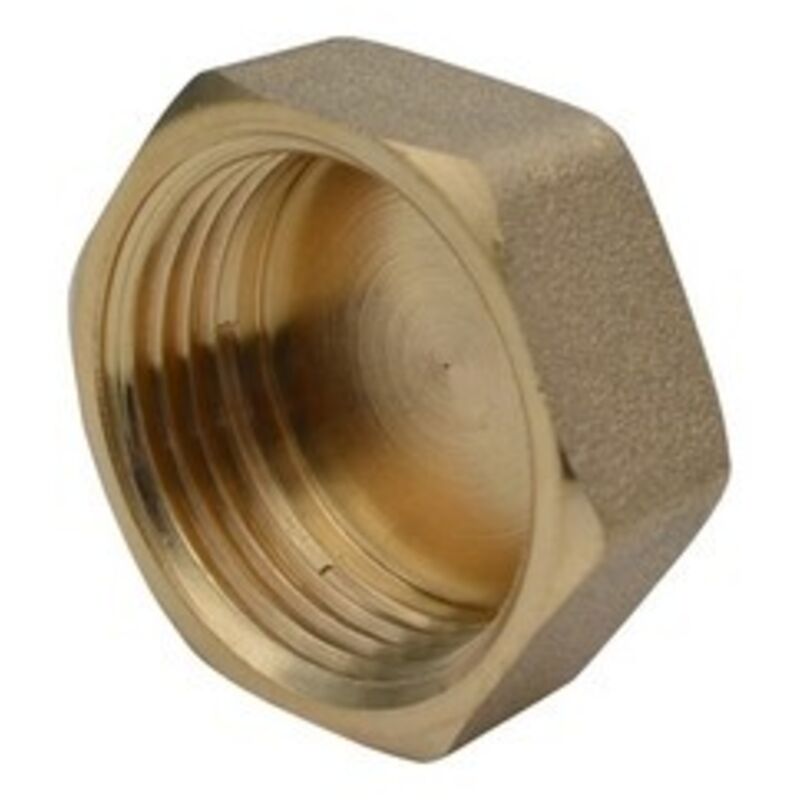 foto del prodotto tappo femmina ottone giallo ibp 1 1 4 -conf