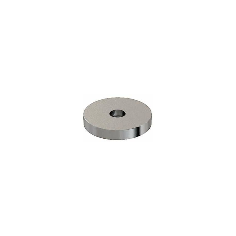 foto del prodotto tappo in acciaio inox satinato per corrimano in legno
