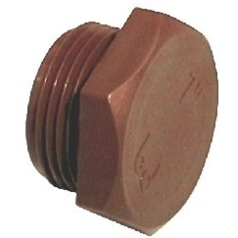 foto del prodotto tappo in pp marrone 1