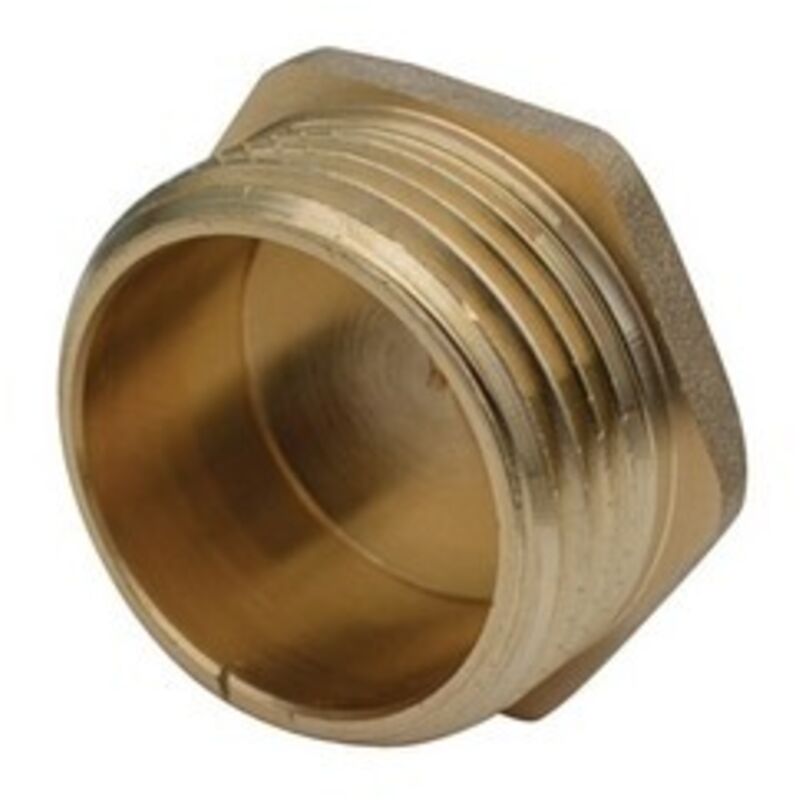 foto del prodotto tappo maschio ottone giallo ibp 1 conf